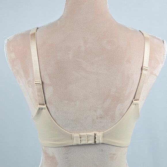 Wacoal Flawless Comfort Underwire Bra 851226 Beige Size 34C - Picture 3 of 6